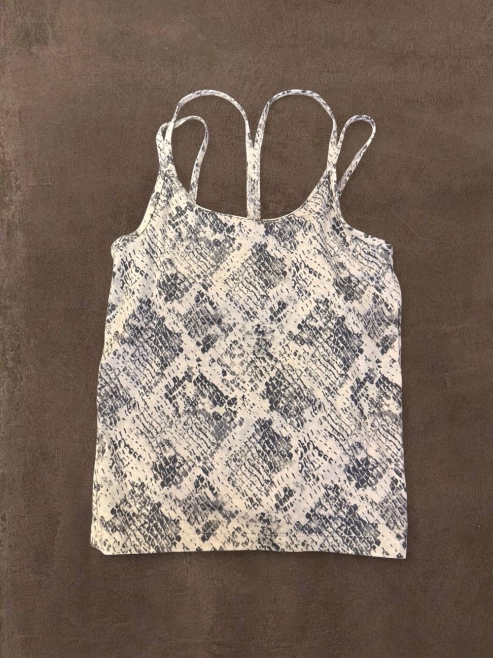 Victoria’s Secret PINK Snake Print Athletic Tank Top Size S